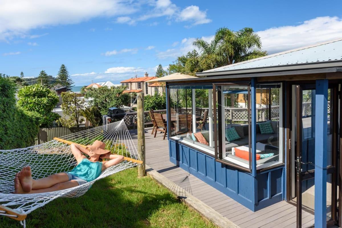 The Blue Beach House Mount Maunganui Buitenkant foto