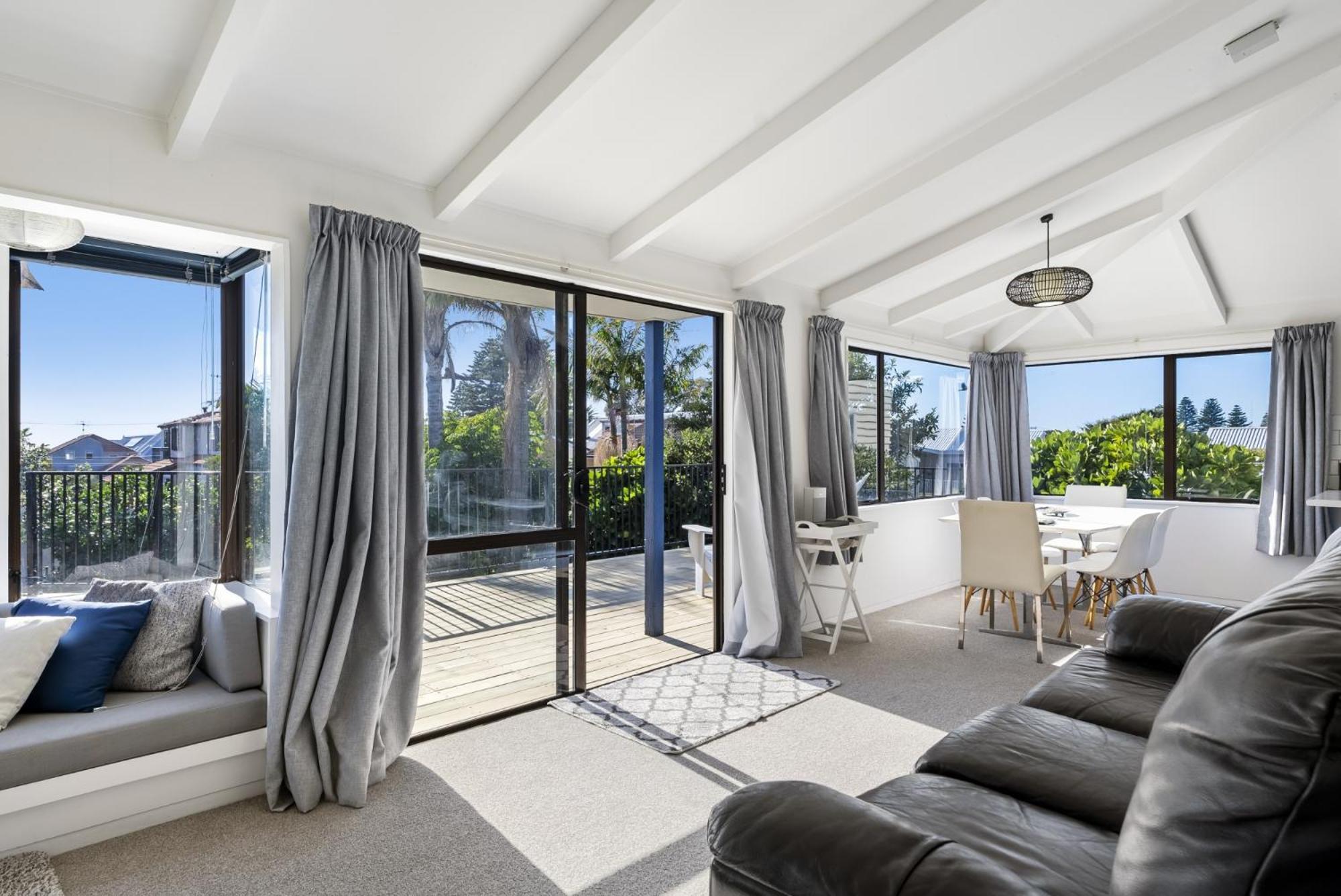 The Blue Beach House Mount Maunganui Buitenkant foto